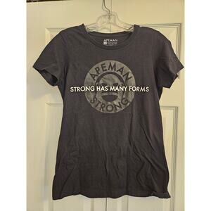 NWOT Apeman Strong Black Find Yours T-Shirt, Women's Medium